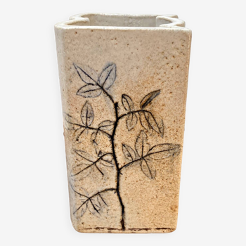 Vase herbier céramique R.Leduc Vallauris