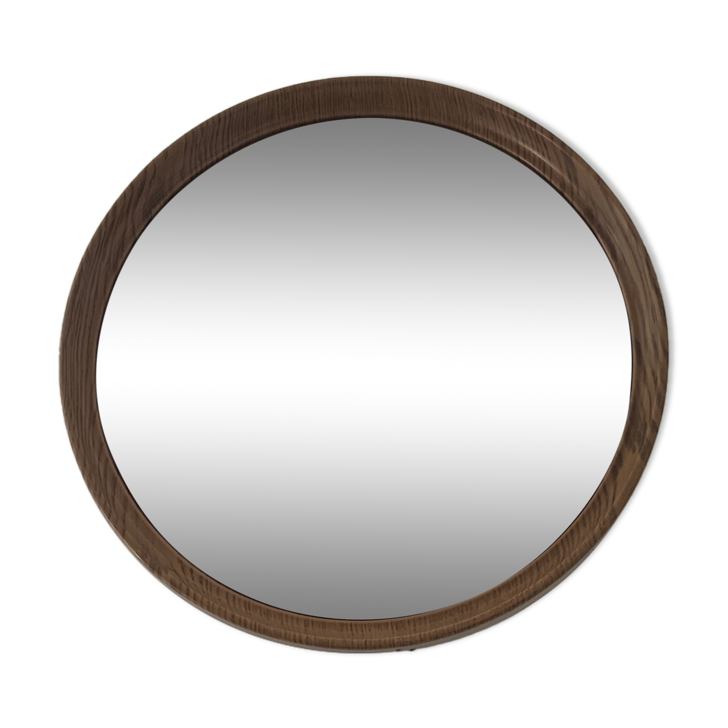 Vintage round mirror from the 70s