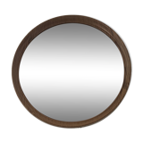 Vintage round mirror from the 70s