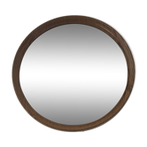 Vintage round mirror from the 70s