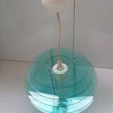 Vintage green globe design hanging lamp
