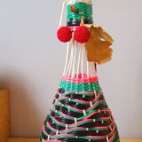 Set of 2 scoubidous bottles