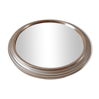 Silver/gold brass mirror top