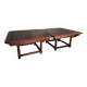 Paire de tables de bibliothèque en acajou, vers 1880