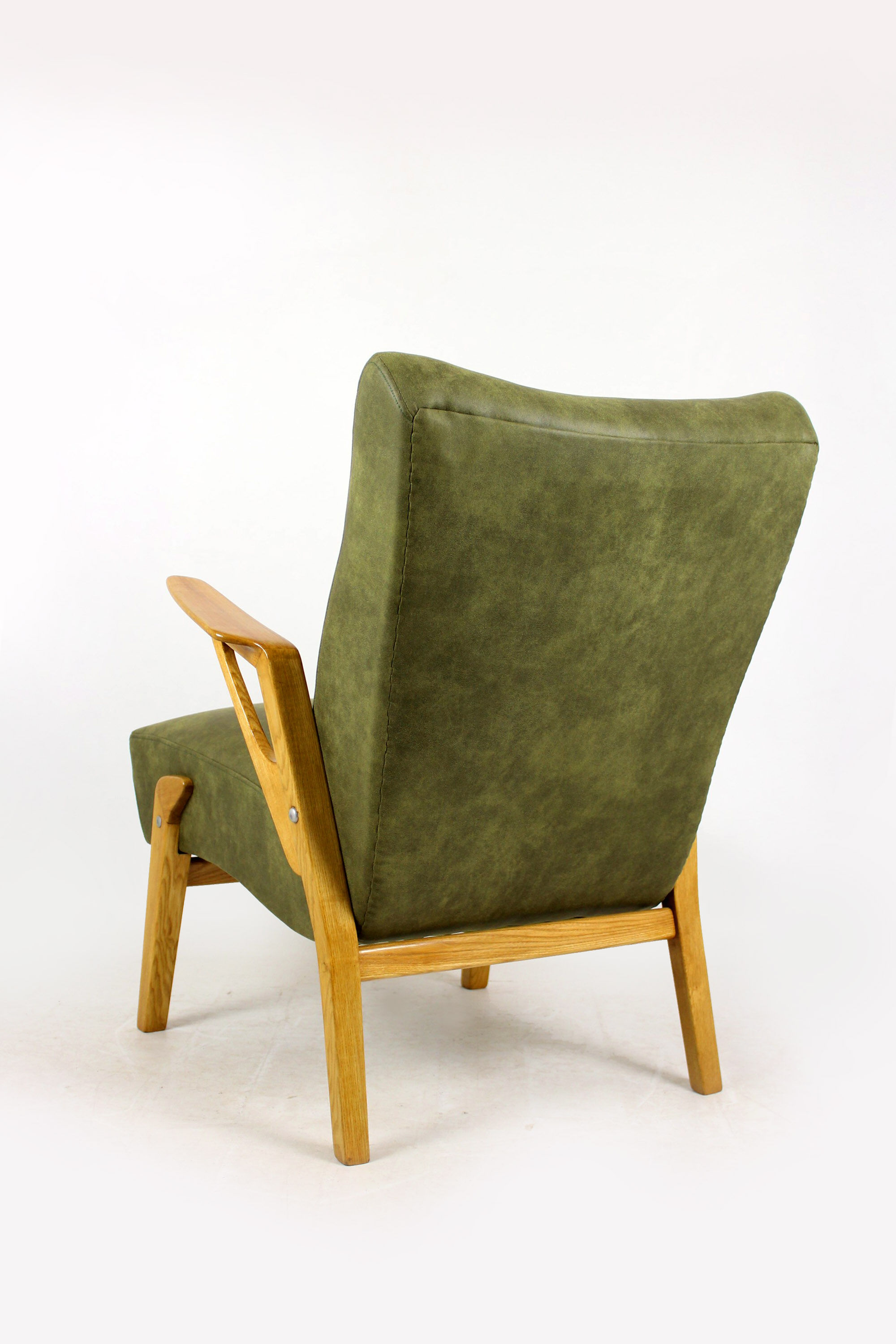 Mid-century ash armchair, 1960s