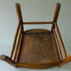 Chaise de nourrice ancienne en bois
