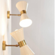 Wall lamps in the style of Italian creations of the 1950s