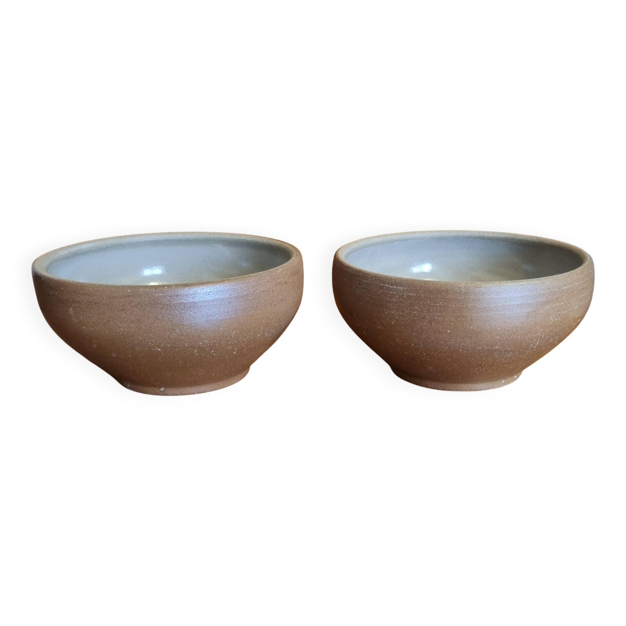 Set of 2 Vintage Stoneware Bowls No 1