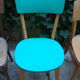 Lot of four old bistro chairs