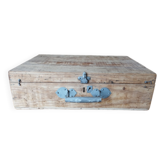 Wooden suitcase