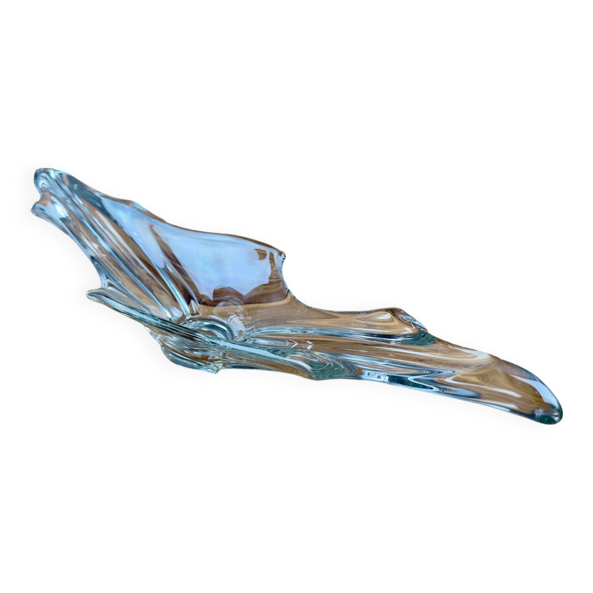 Vintage glass design centrepiece