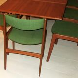 Set of 6 Danish teak dining chairs by Erik Buch, 1960