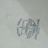 Creil and Monterau Oval Plate - Nancy Service