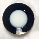 Together, Limoges, Jean Pouyat cups and sub-cups blue oven background