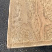 Monastery dining table stripped in oak 170cm 1950s
