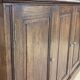 Notary's furniture from the early 20th century in oak with its cardboard box.