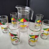 Orange service Screen-printed décor