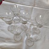 Wine glasses from the Bayel crystal factory