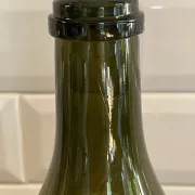 Glass vase bottle