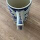 Delft Blue hand-painted cup - Made in Holland (8×12 cm)