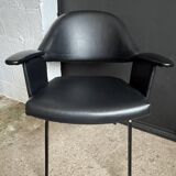 Black armchair from the 1950s