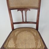 Chaises Art Nouveau en bois courbé (*2)