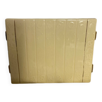 Vintage ceramic cheese board