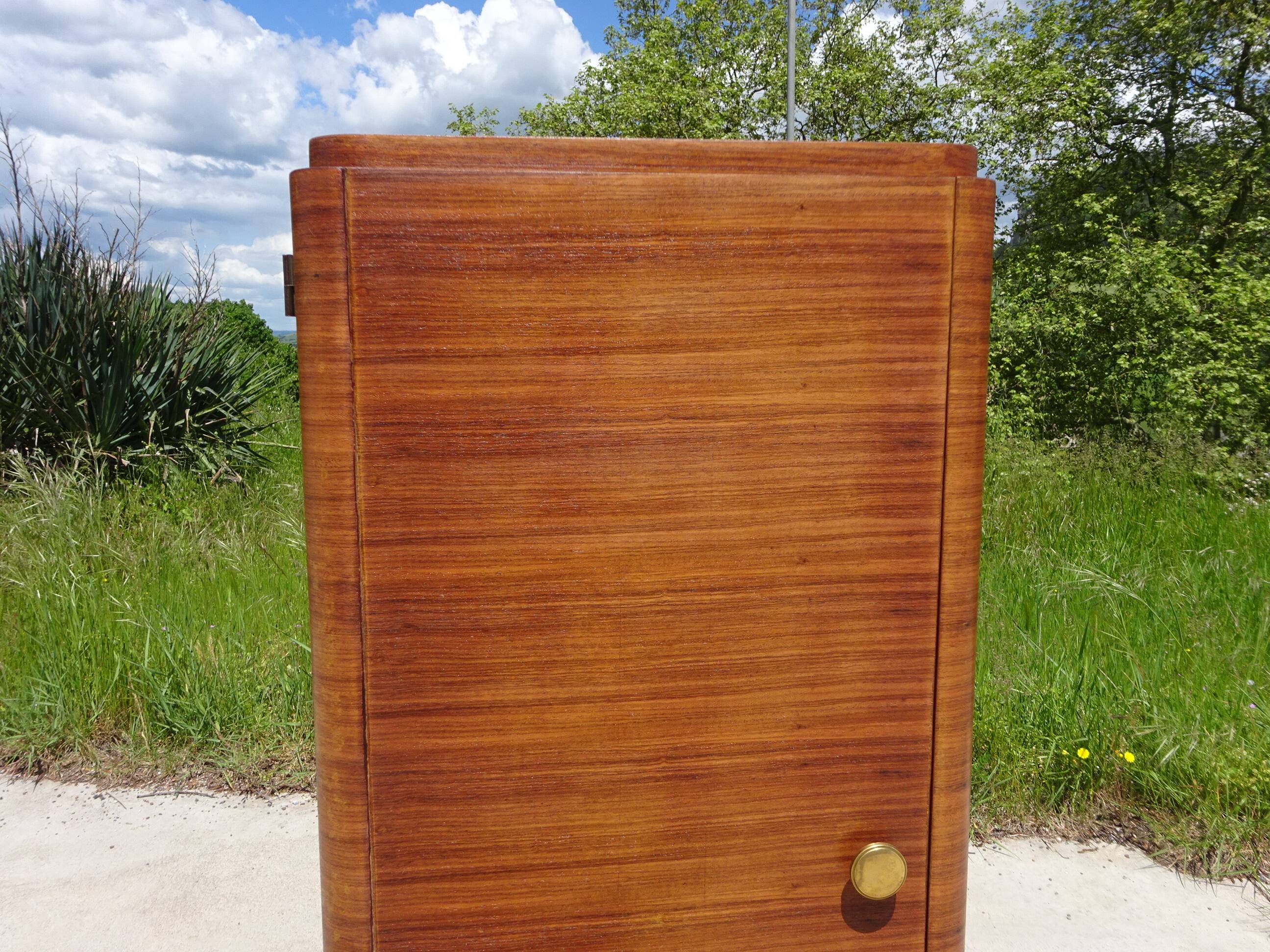 Art Deco column furniture, filing cabinet