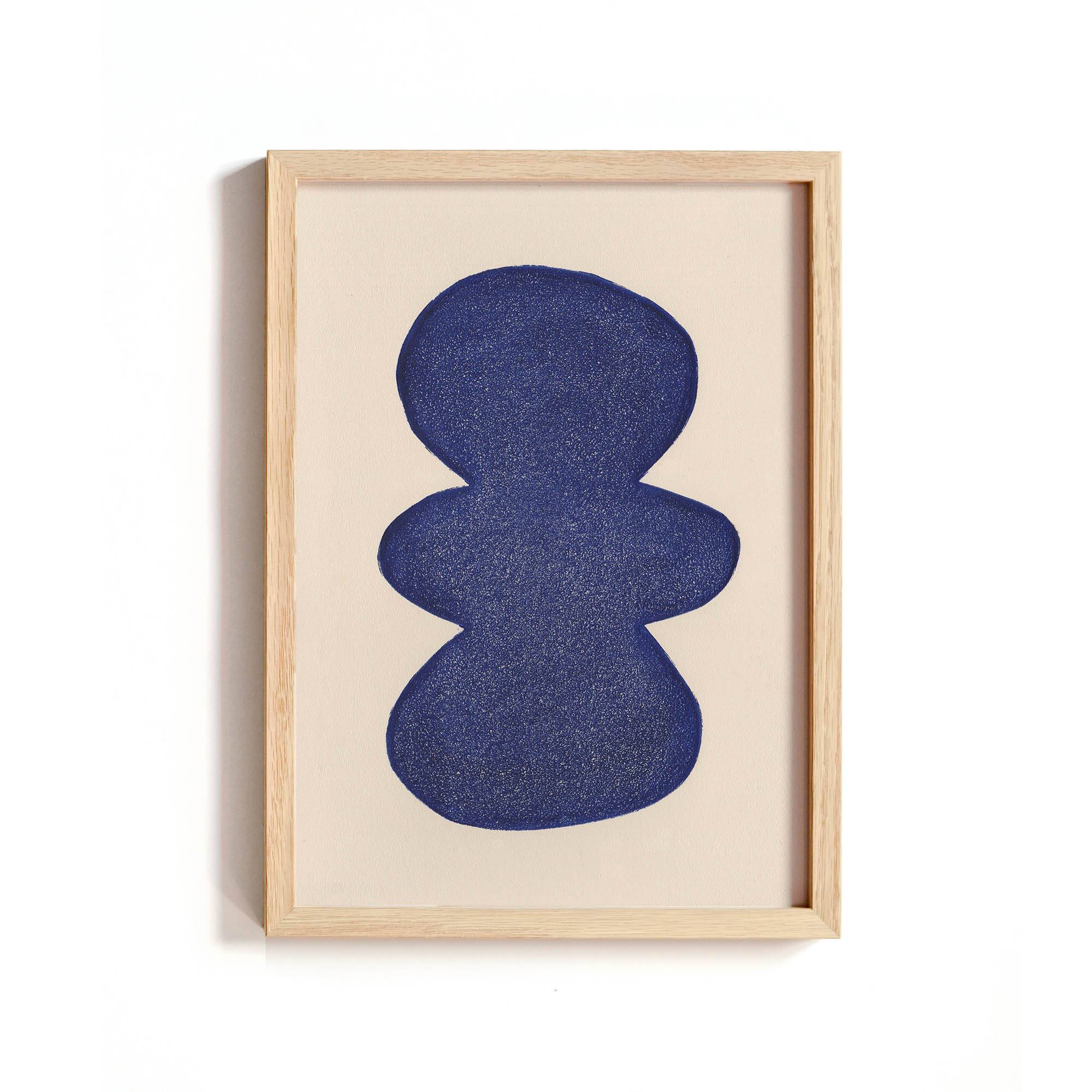 Collection of 4 abstract paintings - paintings signed Eawy