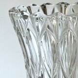 Large cut crystal vase