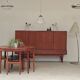 Dining table and 4 chairs by Hans Olsen for Frem Rojle Denmark.