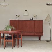 Table de repas et 4 chaises par Hans Olsen pour Frem Rojle  Danemark