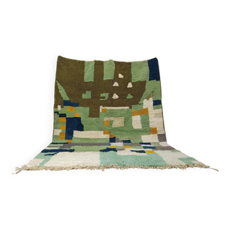 Handwoven Moroccan rug 3 x 2 m