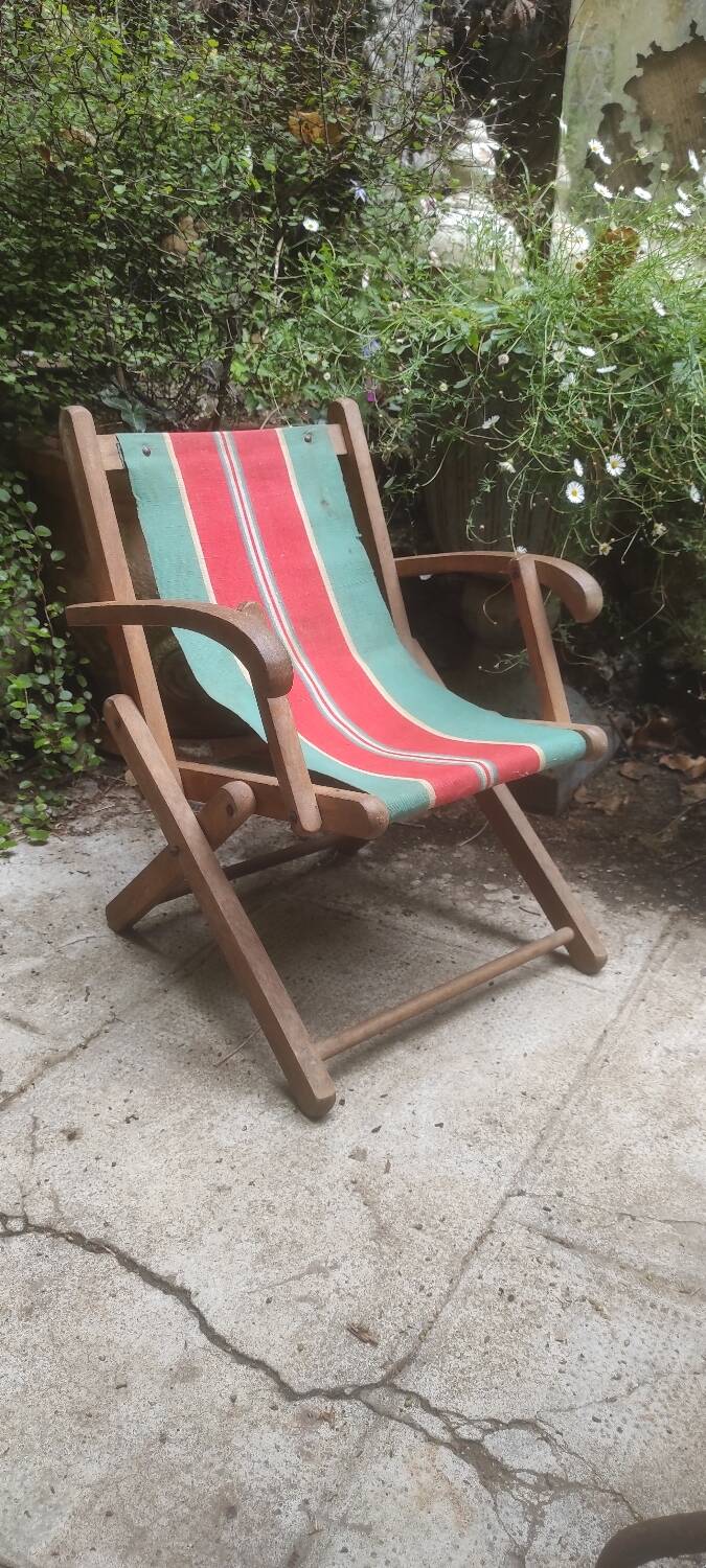 Children's deckchair