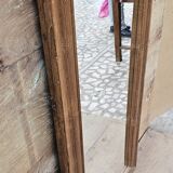 Burmese teak mirror