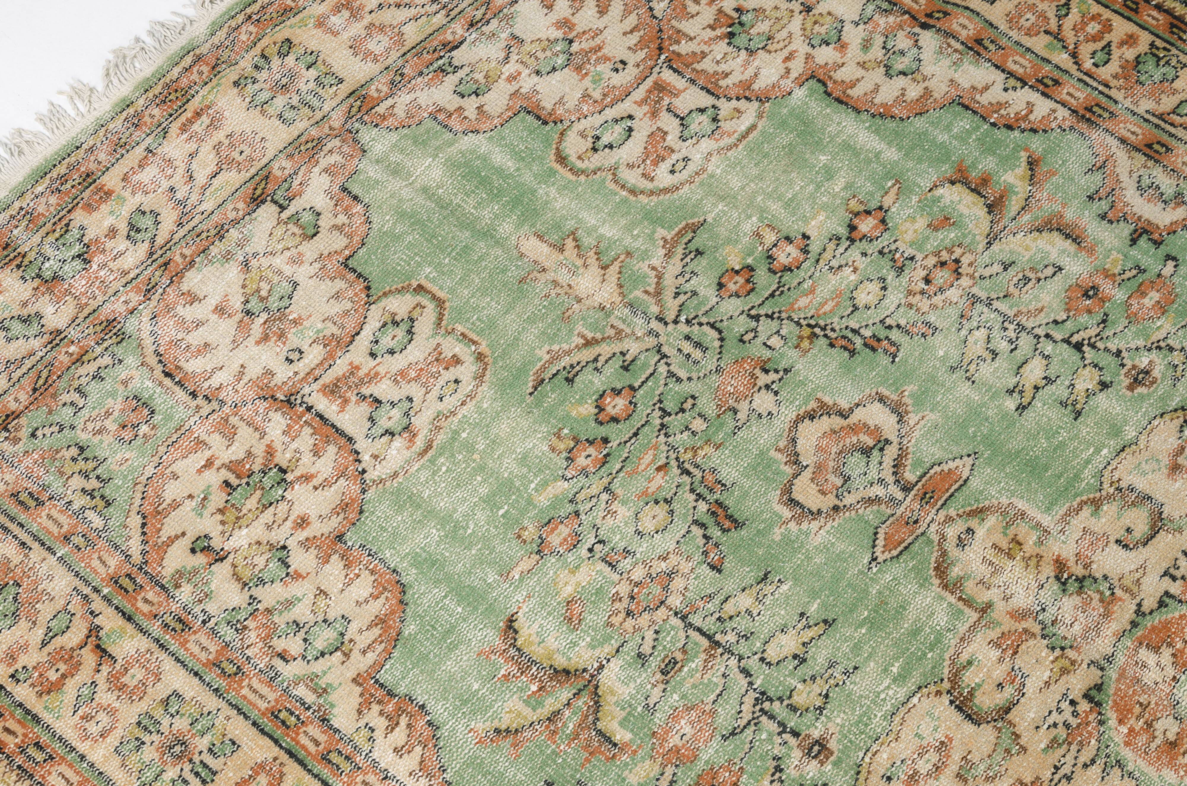 Oushak Vintage Anatolian Carpet sku 2010