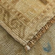 7x10 Vintage Cream & Brown Persian Rug, 205x316Cm