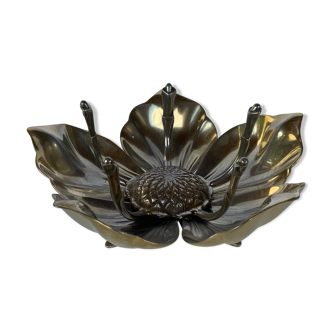 Brass removable petal ashtray