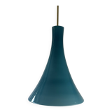 Antique blue opaline chandelier vintage