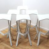 Miura Plank Bar Stools