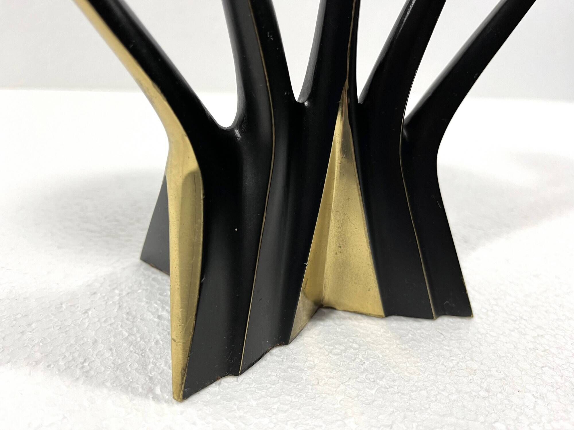 Large bronze candle holder by Klaus Ullrich 1950's