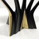 Large bronze candle holder by Klaus Ullrich 1950's