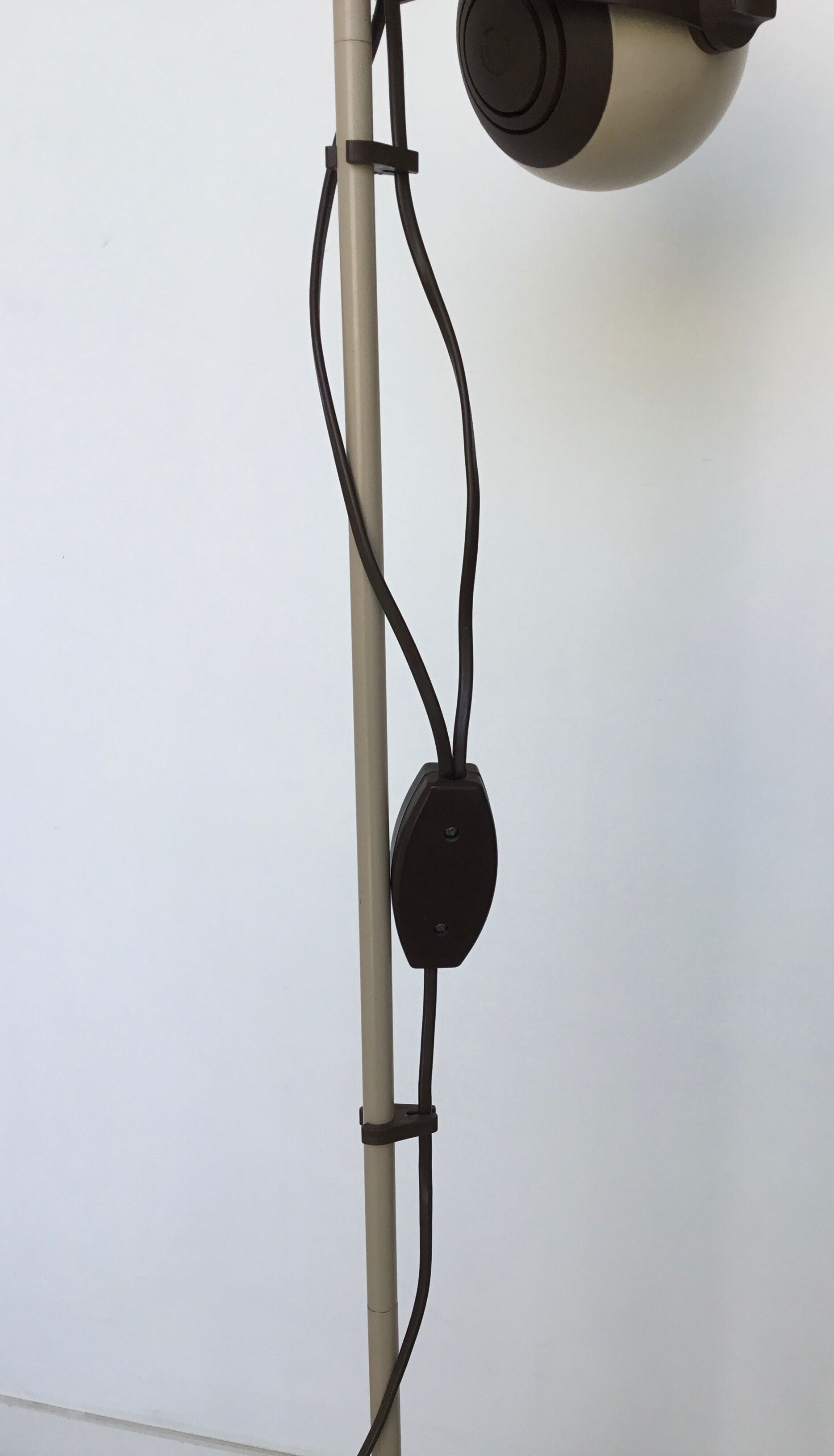 Eyeball floor lamp with 2 adjustable lights - German design 1970