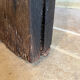 Antique wooden fireplace mantel