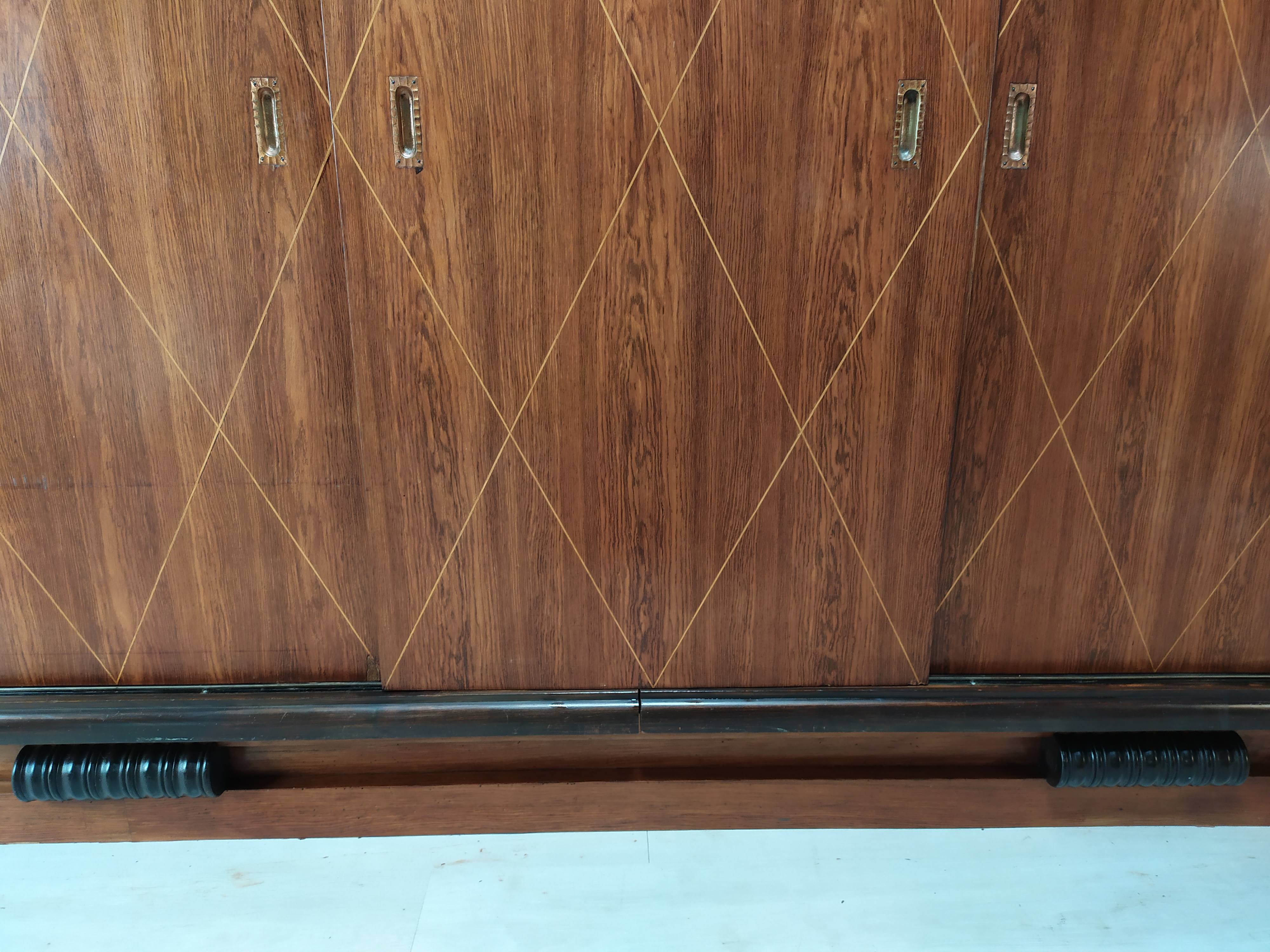 Art Deco library cabinet