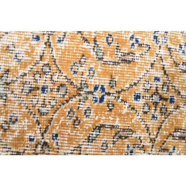 1970s vintage Turkish hand-knotted area rug 114x192