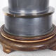 Set of 2 Chinese vintage table lamps with bamboo decor