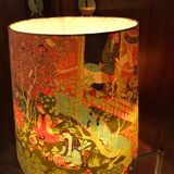 Vintage lampshade persian tales and garden paradise