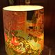 Vintage lampshade persian tales and garden paradise