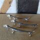 Series of 6 door metal knife dog